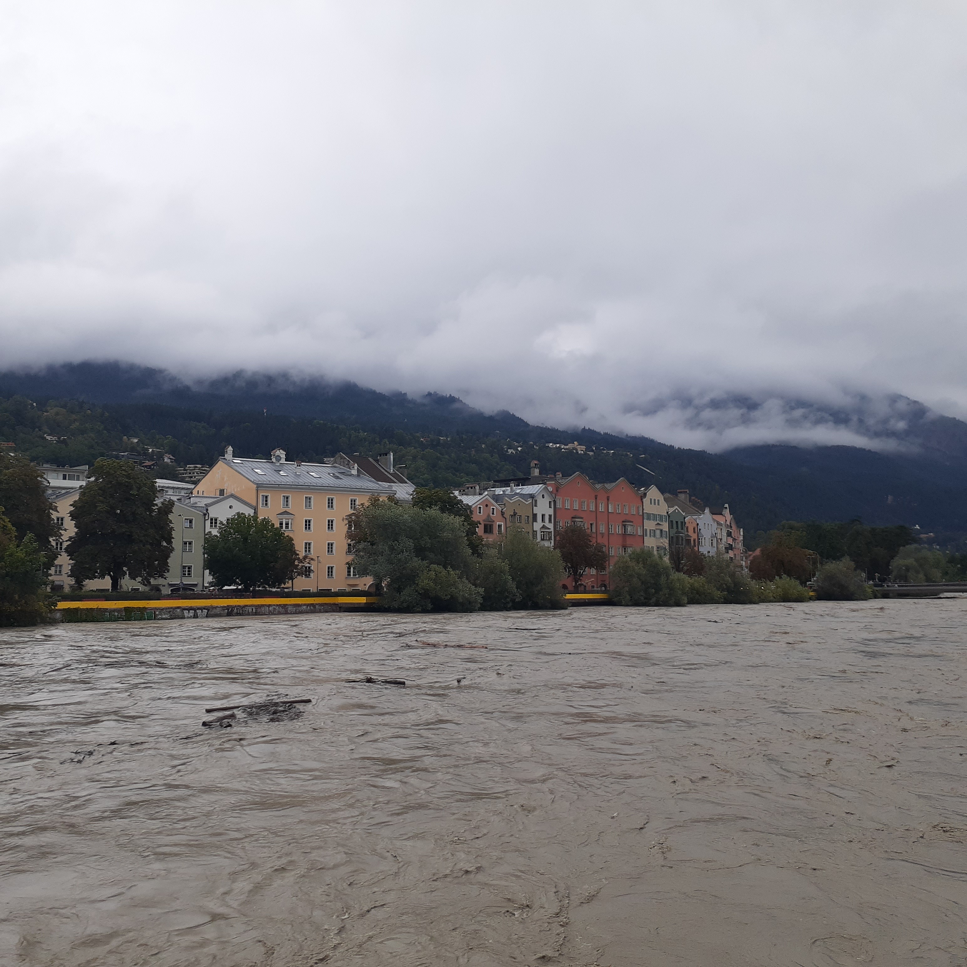High water in Innsbruck